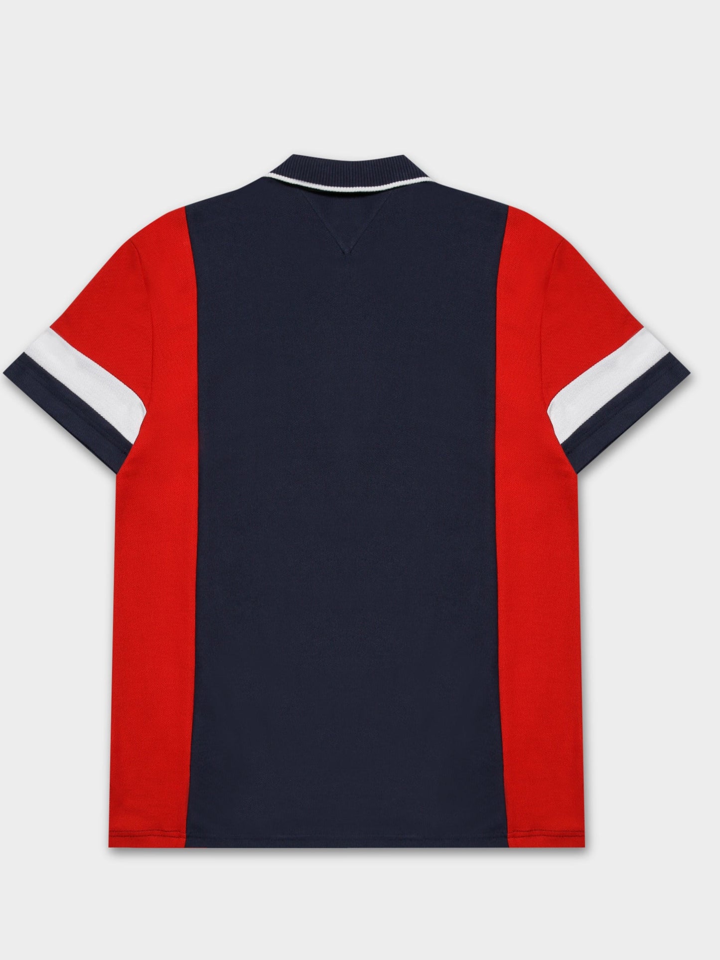 Tommy Hilfiger Relaxed Zip Colorblock Polo Shirt