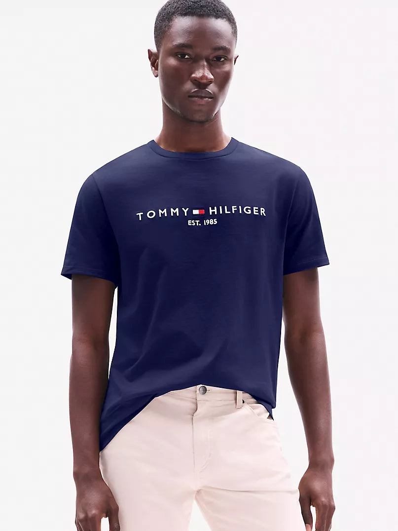 Tommy Embroidered Tommy Logo T-Shirt