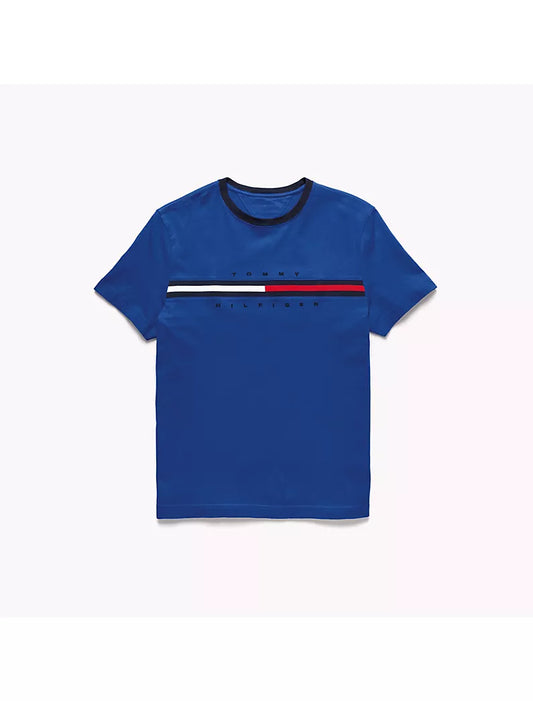 Tommy Hilfiger PLAYERA DE CORTE REGULAR CON FRANJAS DISTINTIVAS NIÑO TOMMY HILFIGER