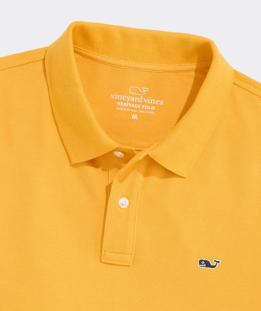 Vineyard Vines Polo Heritage Piqué para Niños