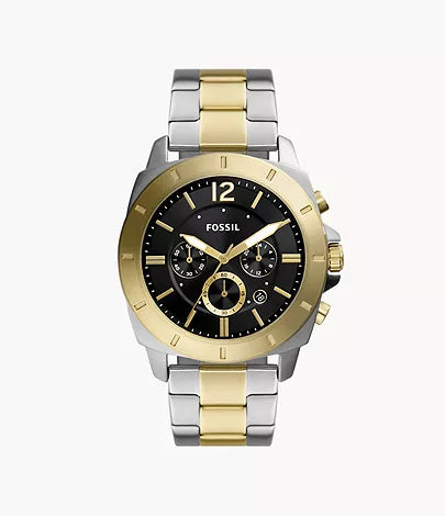 Fossil Privateer Chronograph Two-Tone Stainless Steel Watch