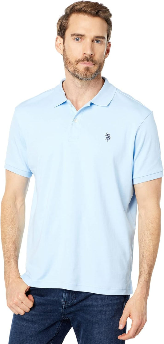 U.S. Polo Assn Men's Solid Interlock Polo Shirt