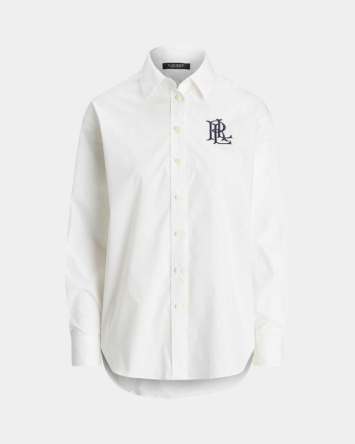 RALPH LAUREN -Relaxed Fit Stretch Cotton Shirt