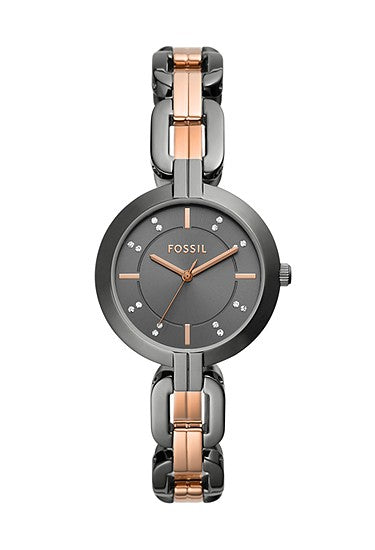 Fossil-Kerrigan Three-Hand TwoTone Stainless Steel Watch