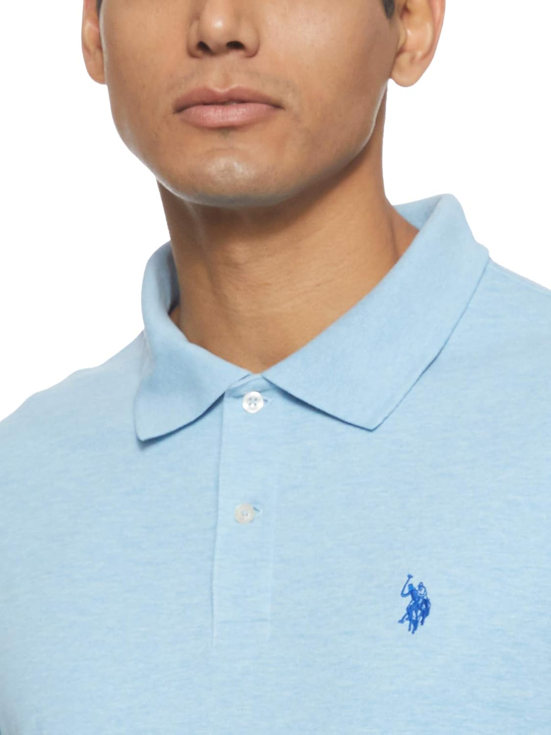 U.S. Polo Assn Men's Solid Interlock Polo Shirt