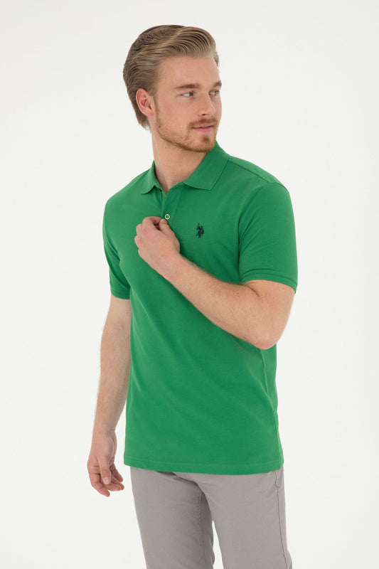 US Polo Assn Solid Slim Polo Shirt