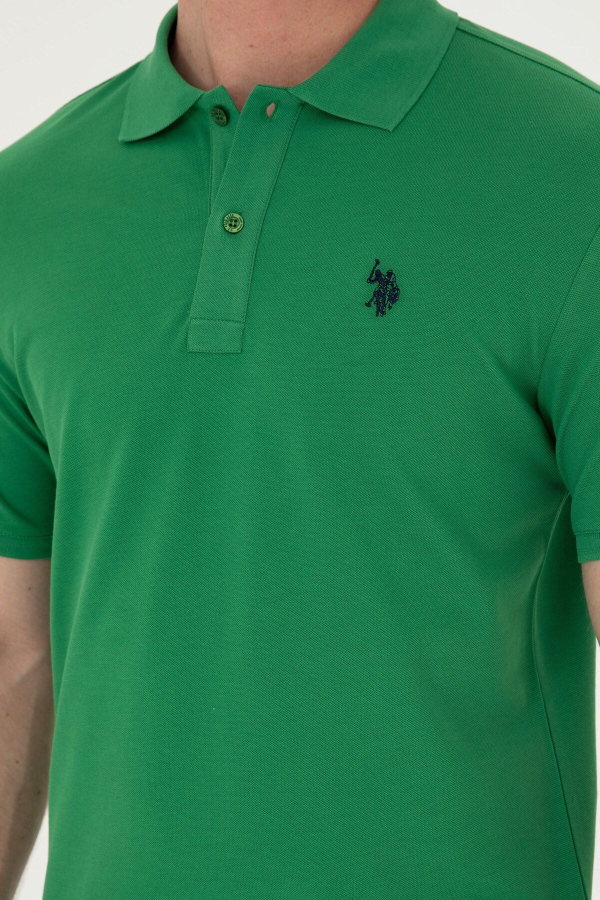 US Polo Assn Solid Slim Polo Shirt