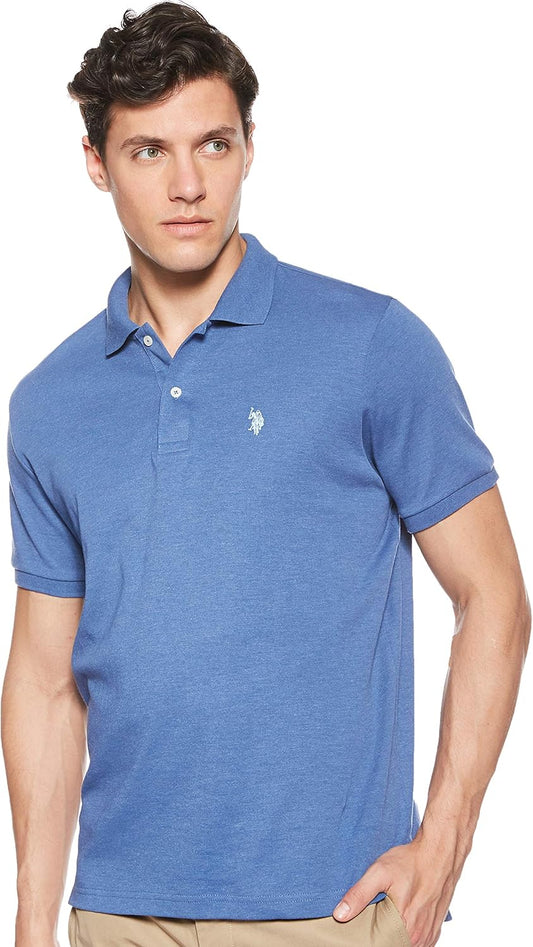 U.S. Polo Assn Men's Solid Interlock Polo Shirt