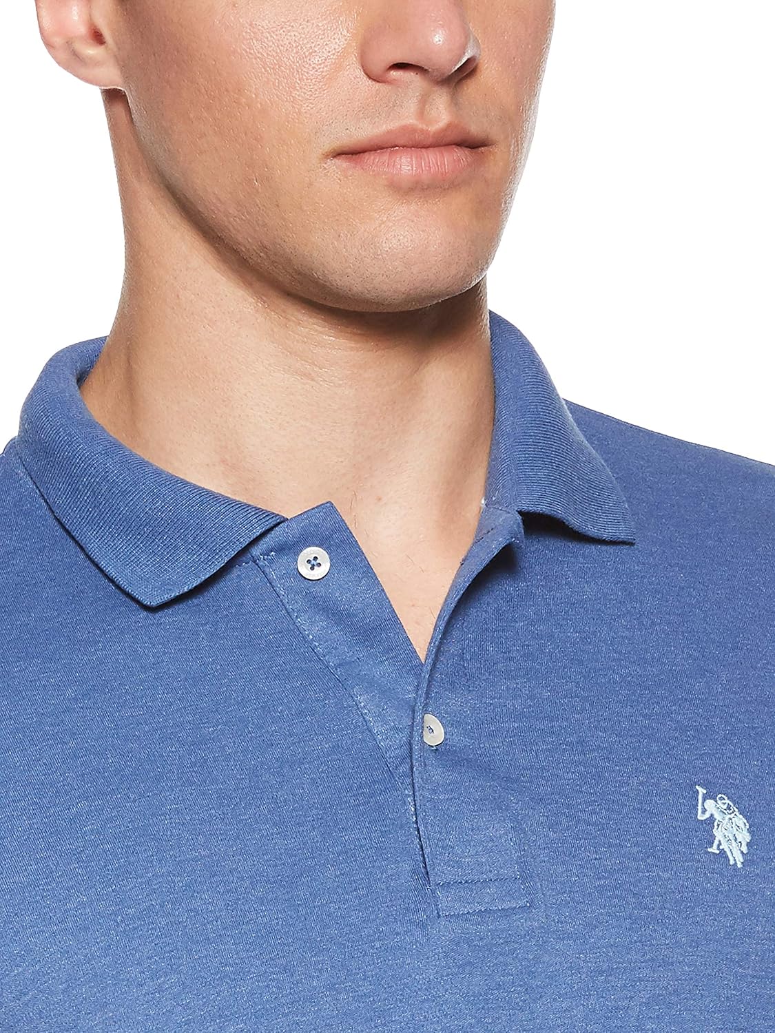 U.S. Polo Assn Men's Solid Interlock Polo Shirt