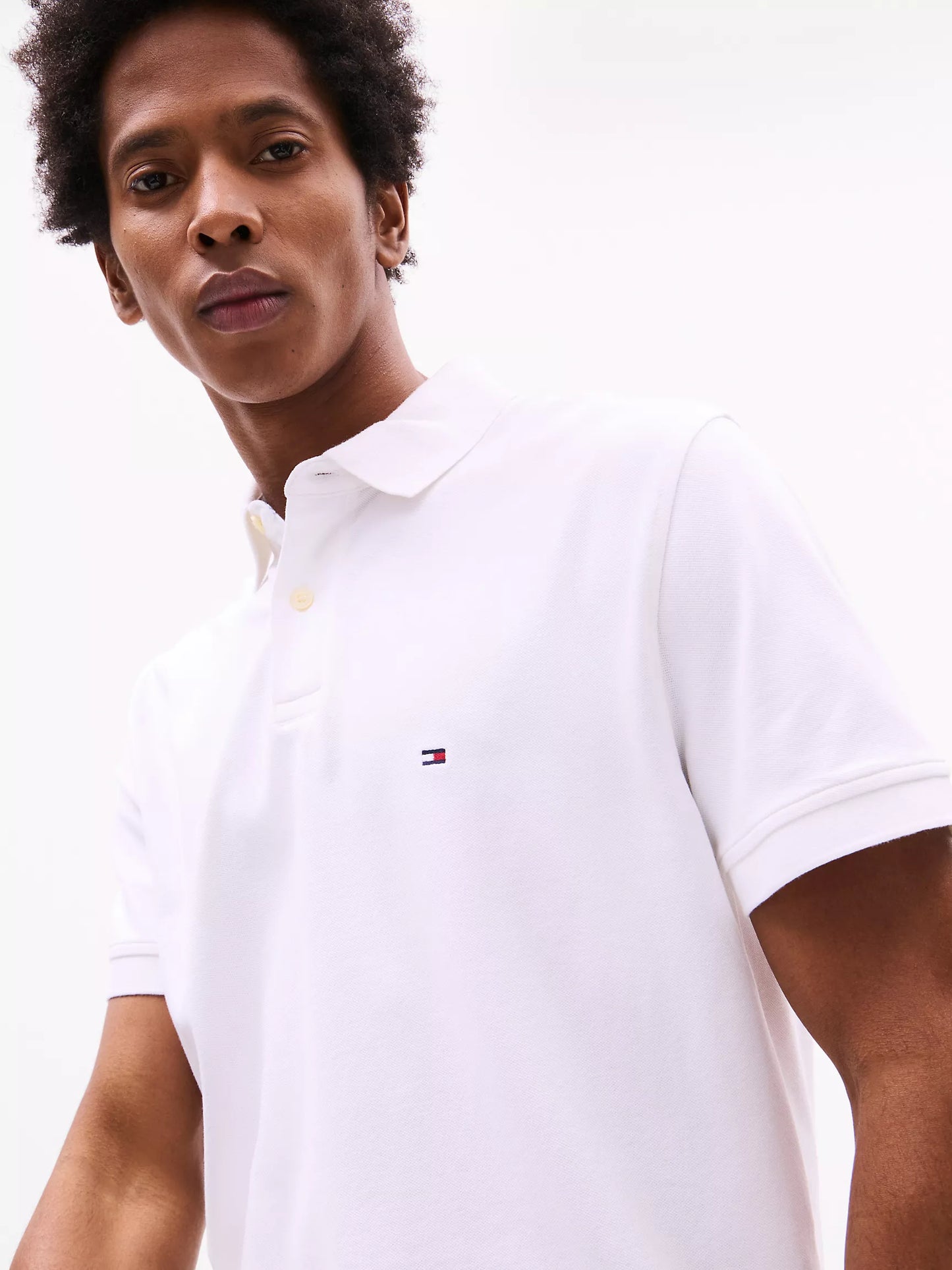 Tommy Hilfiger Regular Fit Stretch Tommy Polo