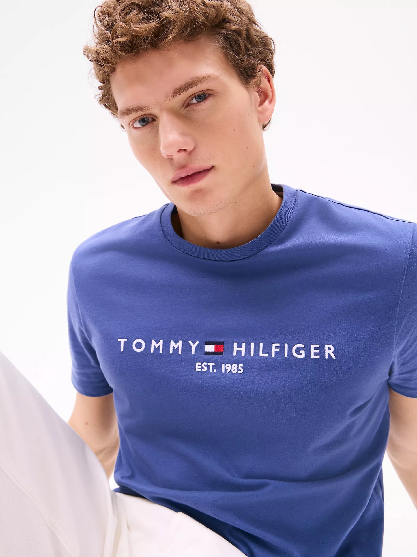 Tommy Hilfiger Embroidered Tommy Logo T-Shirt