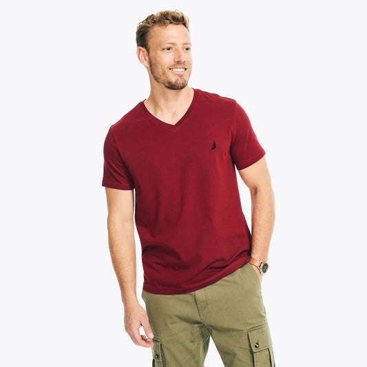 Nautica V-Neck Deck T-Shirt