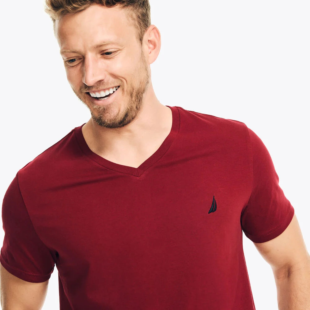 Nautica V-Neck Deck T-Shirt