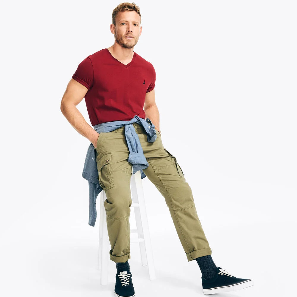 Nautica V-Neck Deck T-Shirt