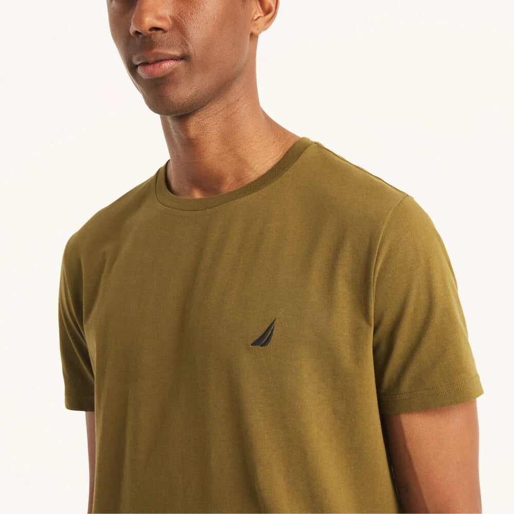 Nautica Solid Crewneck T-Shirt