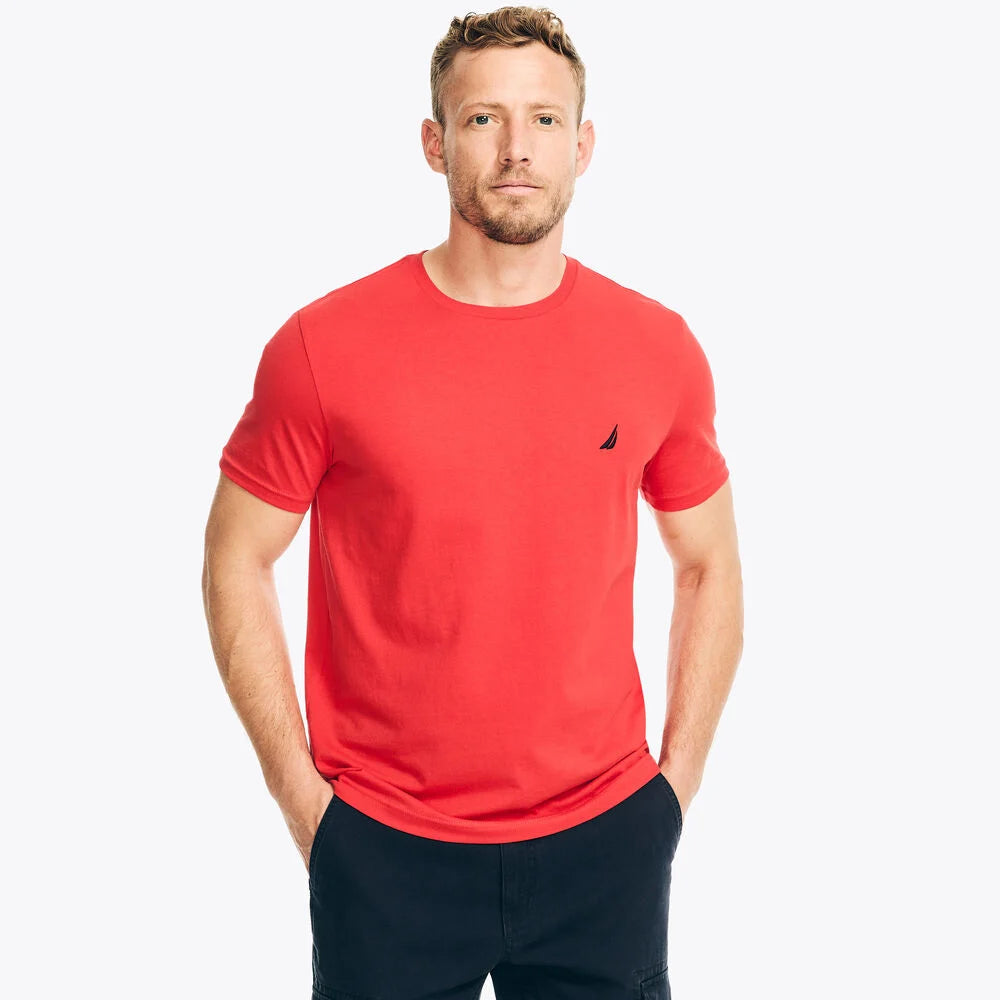 Nautica Solid Crewneck T-Shirt