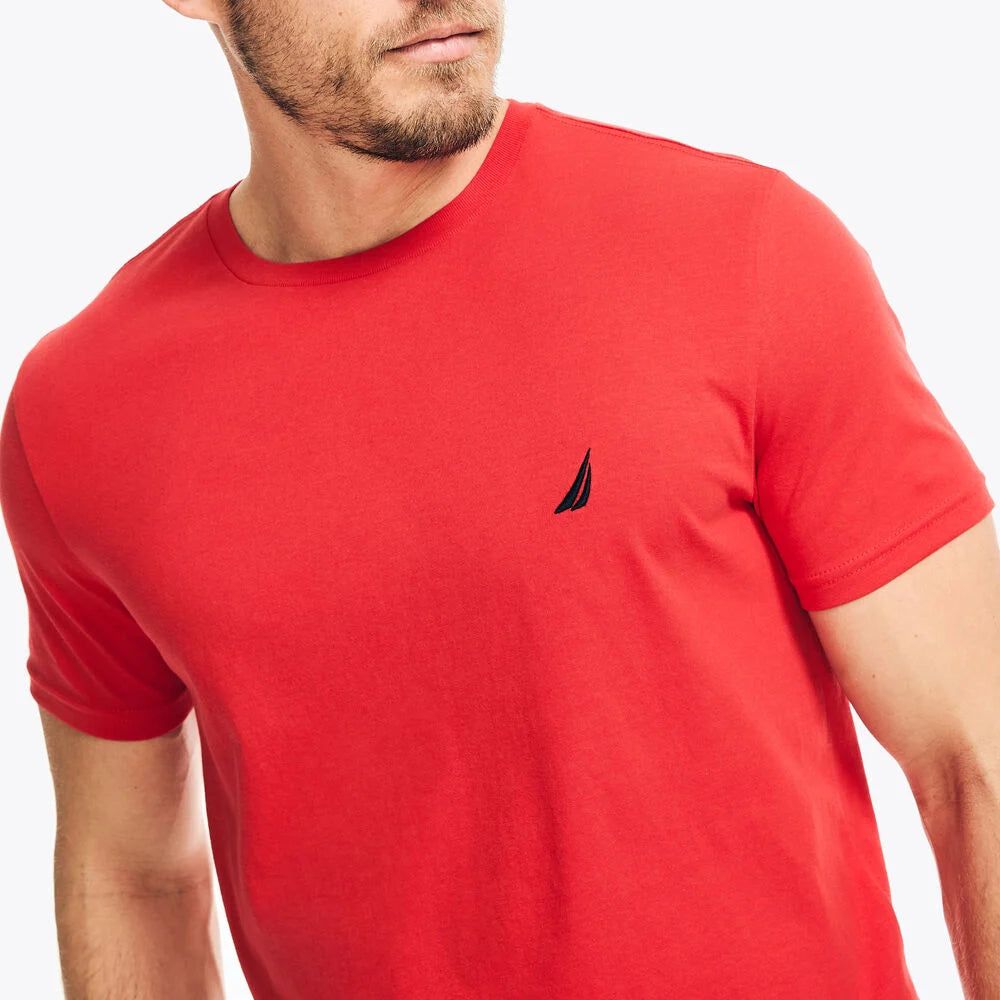 Nautica Solid Crewneck T-Shirt