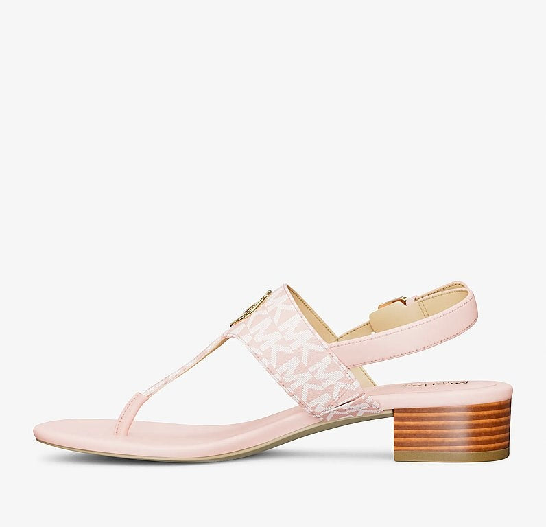Michael Kors Hannah T-strip sandal with brand logo Women’s