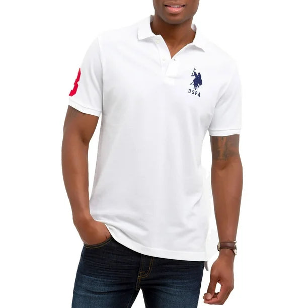 U.s. Polo Assn Mens Pique Polo T-Shirt