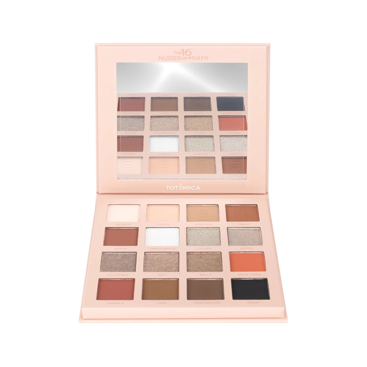 Totemica The 16 Nudes Of Miami Eyeshadow Palette