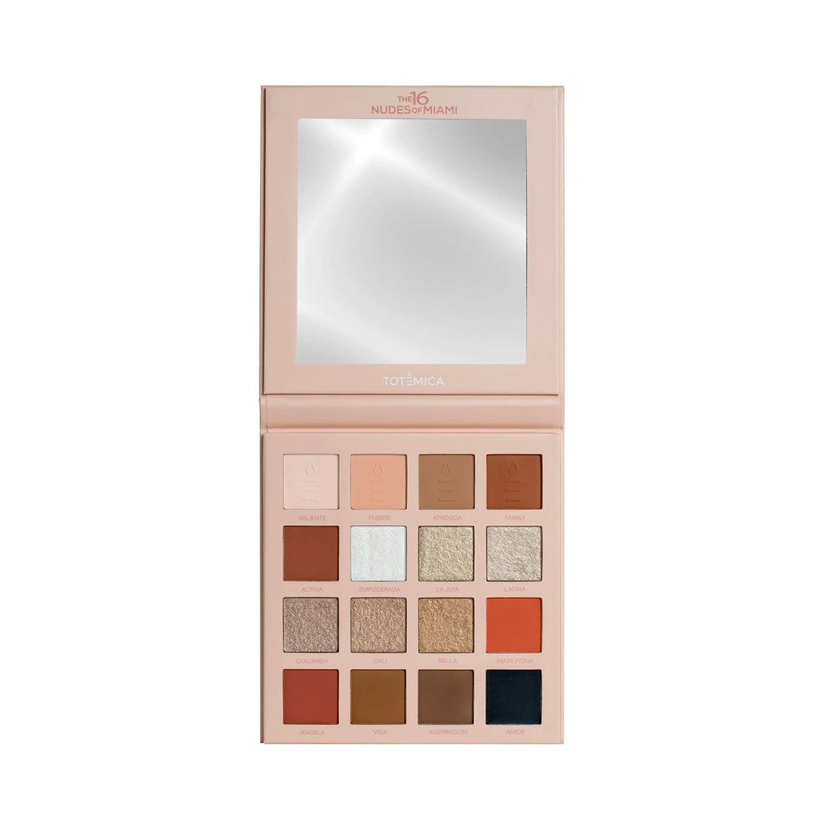 Totemica The 16 Nudes Of Miami Eyeshadow Palette