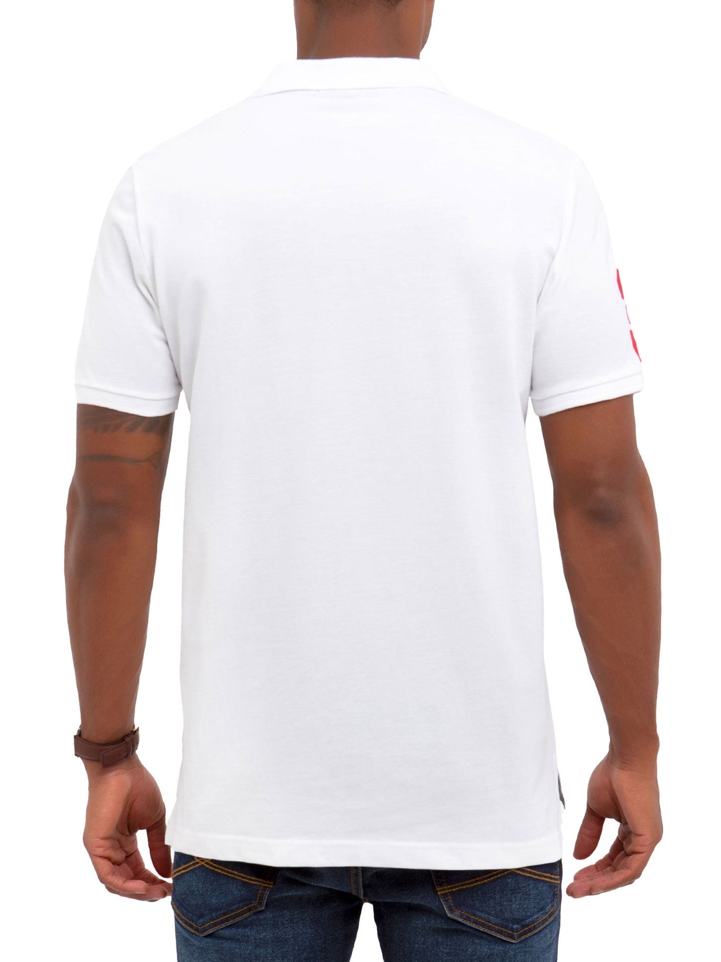 US Polo Assn Slim Fit Stretch Solid Polo Shirt