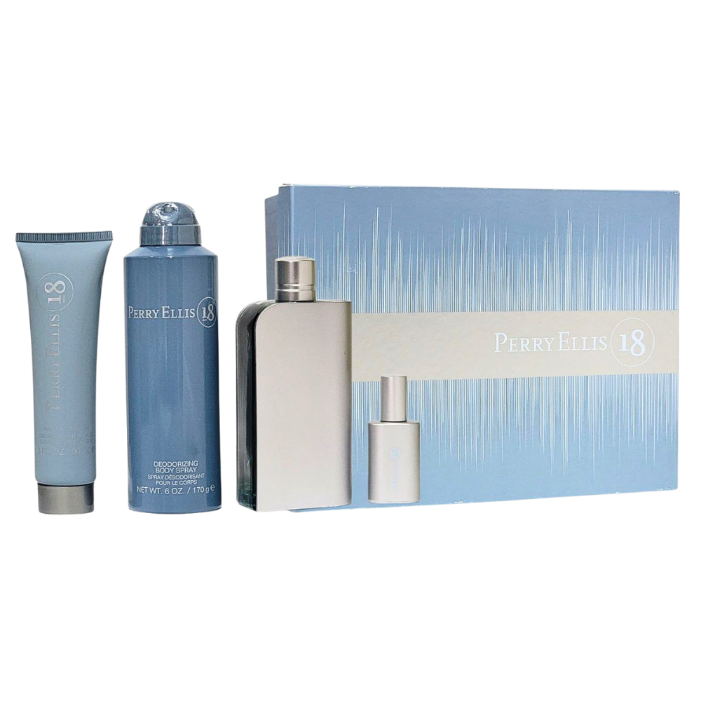 Perry Ellis 4 PIECE Gift Set Box