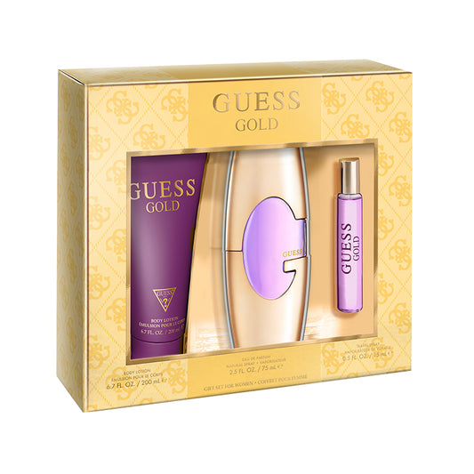 Guess Ladies Gold Gift Set