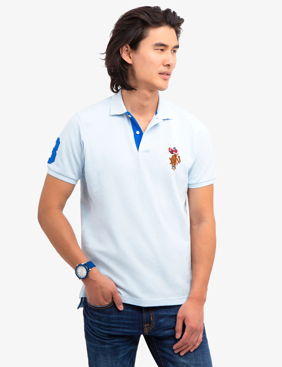US Polo Assn Multicolor Big Logo Polo