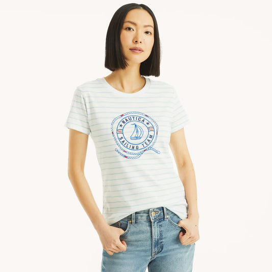 Nautica sailing team graphic t-shirt Women's
