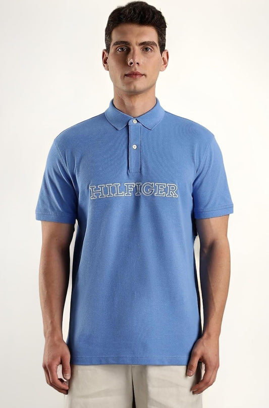 Tommy Hilfiger Regular Fit Hilfiger Logo Polo