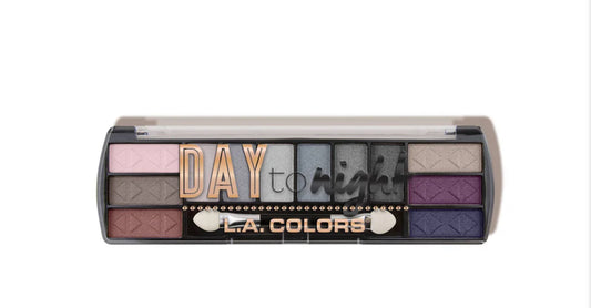 L.A Colors Day To Night 12 Colors Eyeshadow Palette