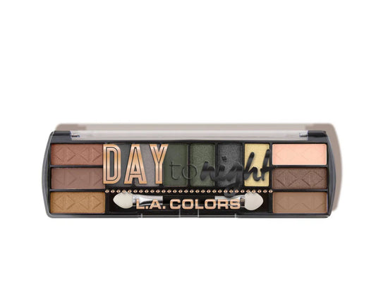 L.A Colors Day To Night 12 Colors Eyeshadow Palette