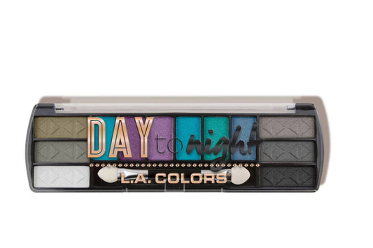L.A Colors Day To Night 12 Colors Eyeshadow Palette