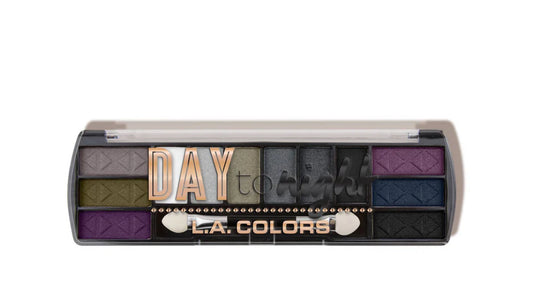 L.A Colors Day To Night 12 Colors Eyeshadow Palette