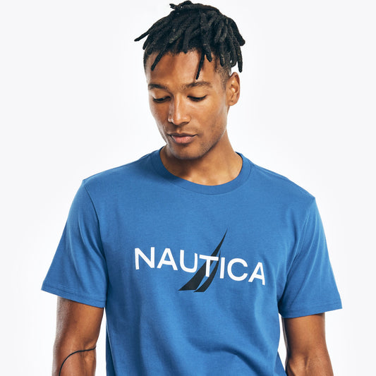 Nautica Logo Graphic Sleep T-Shirt