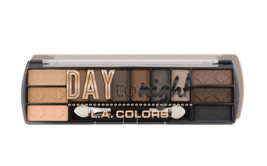 L.A Colors Day To Night 12 Colors Eyeshadow Palette