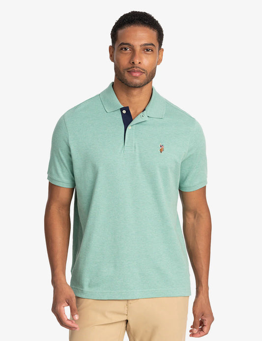 US Polo Assn Solid Crewneck Polo