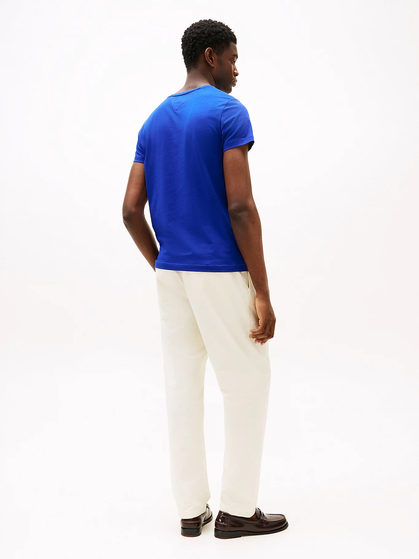 Tommy Hilfiger Flag Embroidery Slim Fit T-Shirt