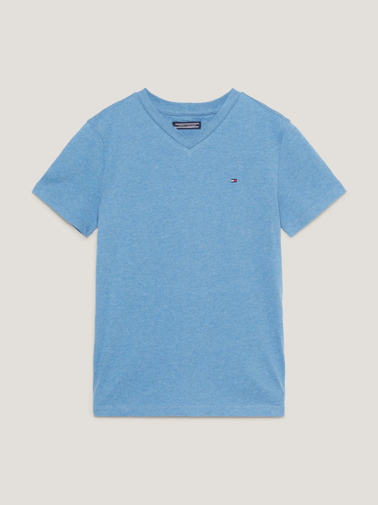 Tommy Hilfiger Flag Embroidery Slim Fit T-Shirt