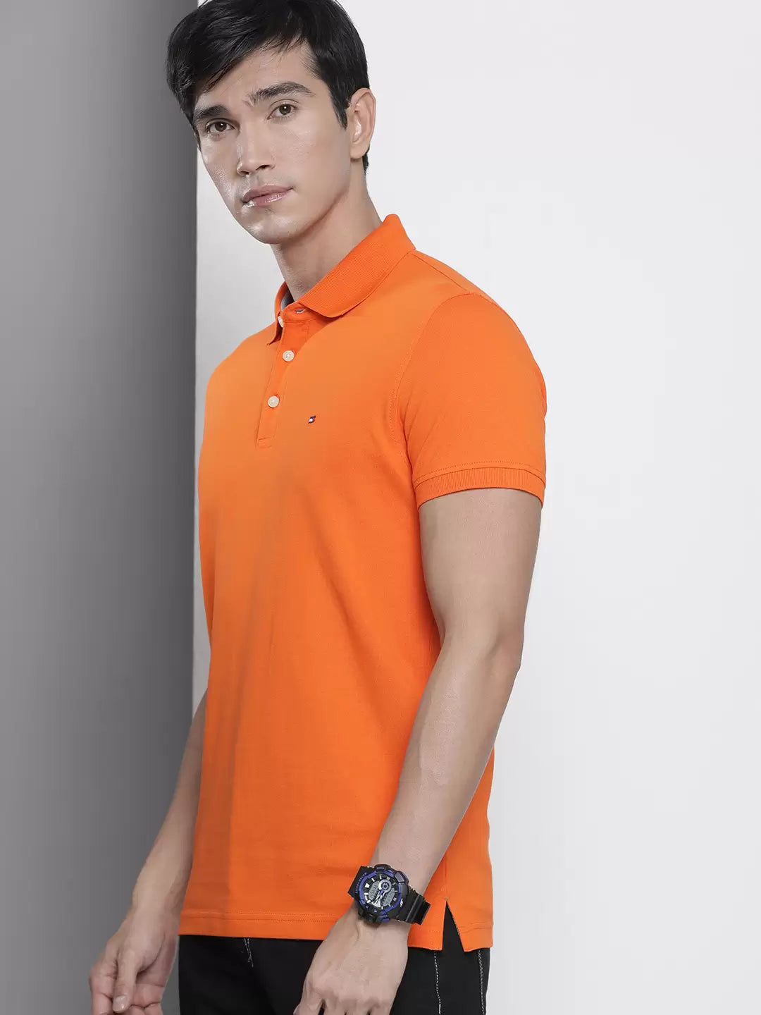 Tommy Hilfiger Regular Fit Stretch Tommy Polo