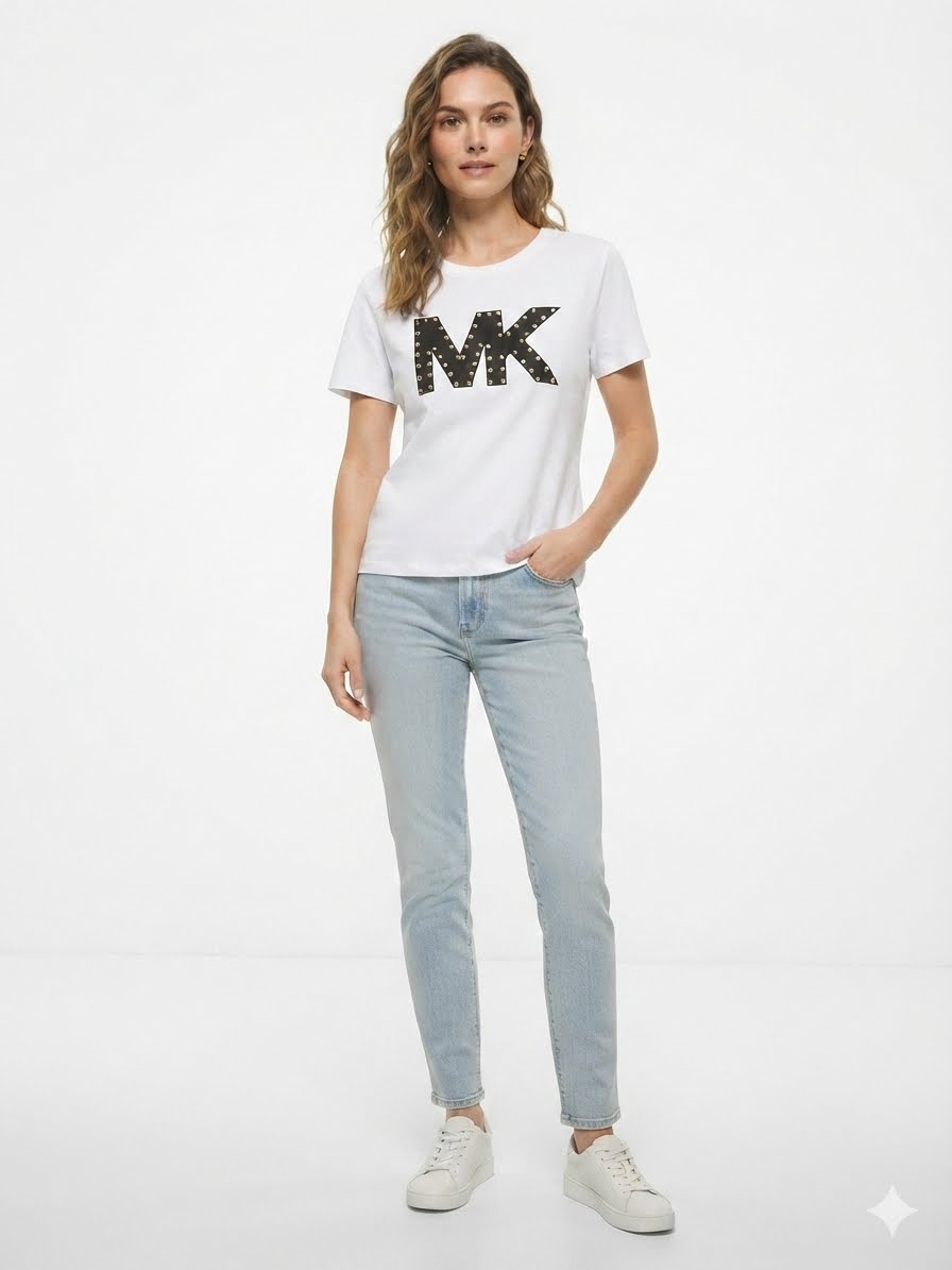 MICHAEL KORS-Women's cotton t-shirt from the Michael Kors brand