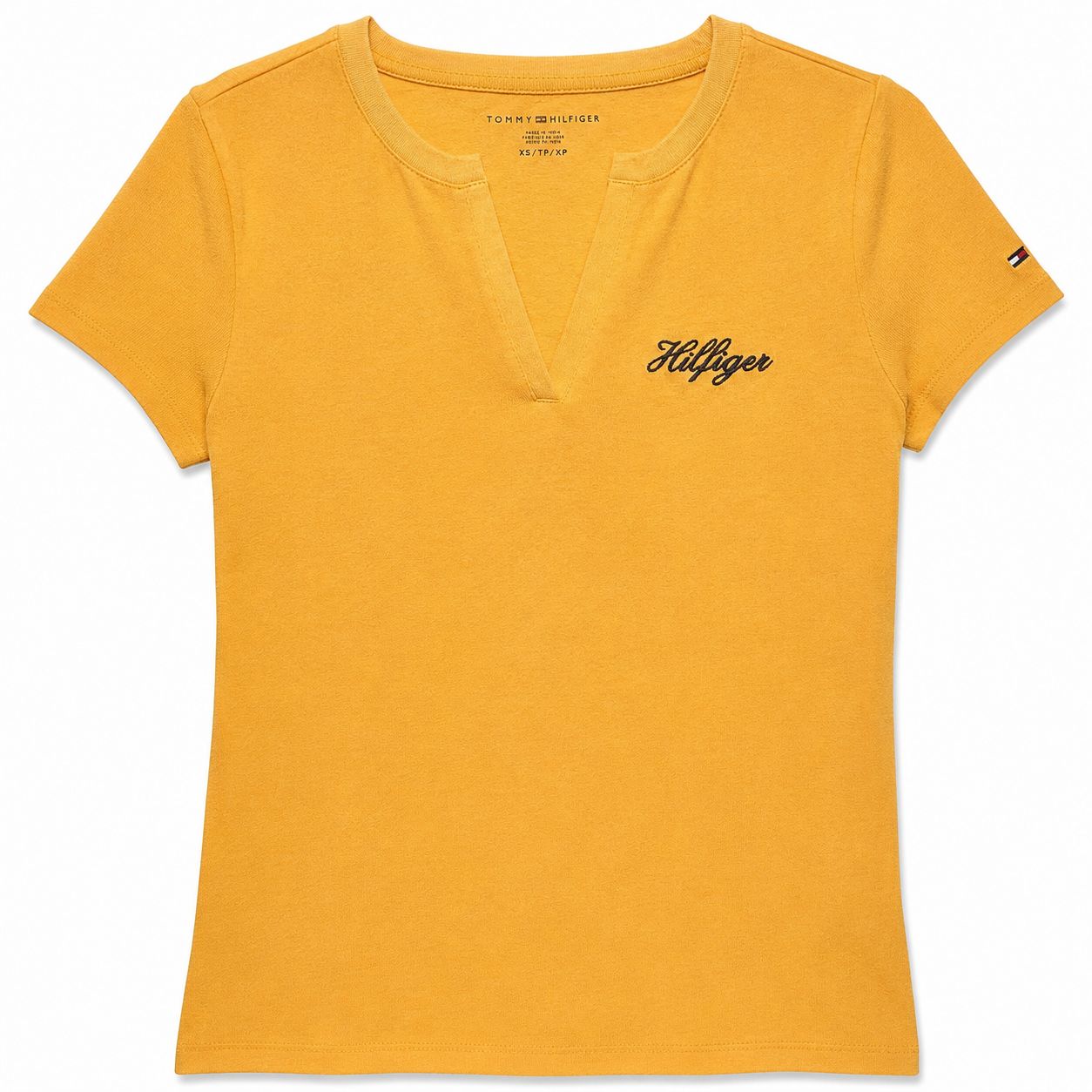 Tommy Hilfiger Women's Split-Neck T-Shirt
