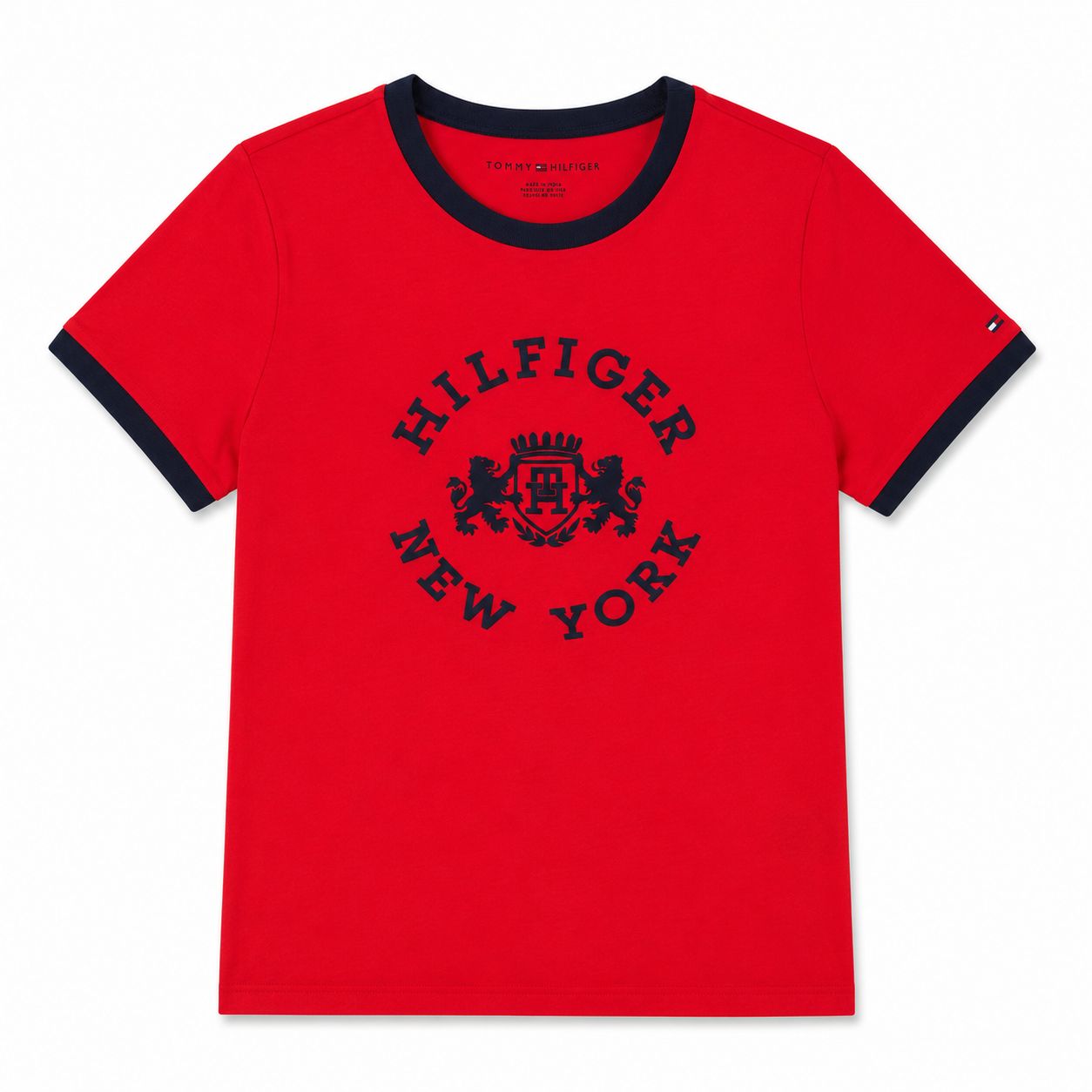 Tommy Hilfiger Varsity Ringer T-Shirt Women’s