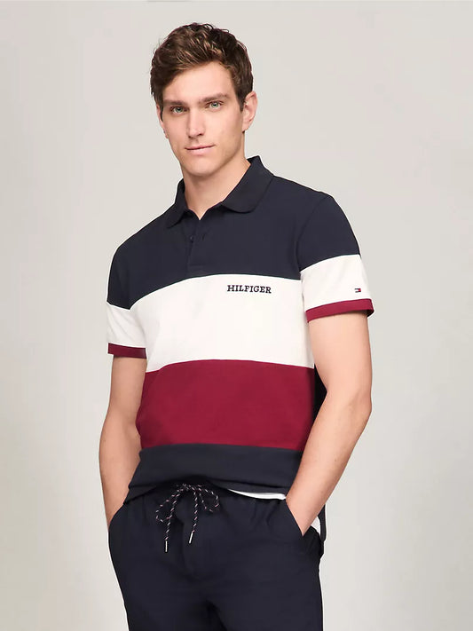 Tommy Hilfiger Colorblock Regular Fit Polo