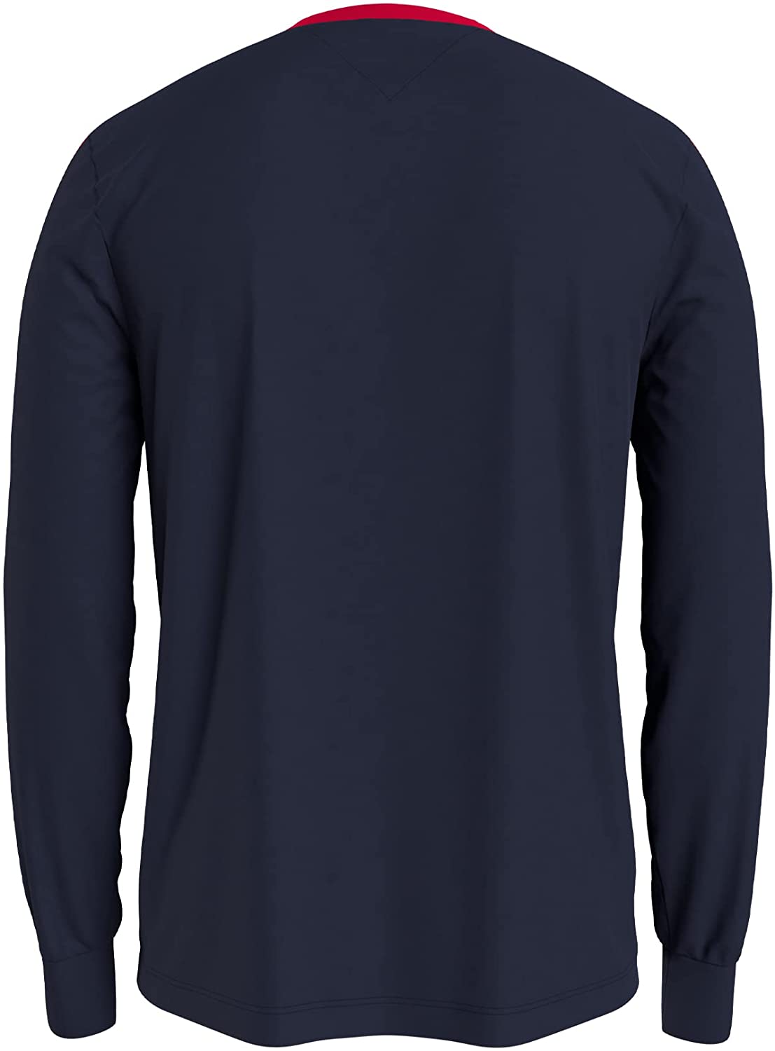 Tommy Hilfiger Men's Tommy Jeans Striped Long Sleeve Badge T-Shirt