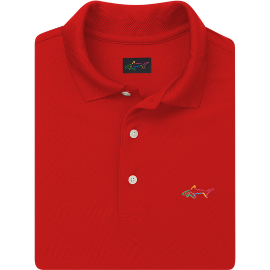 Greg Norman Classic Pique Shark Polo