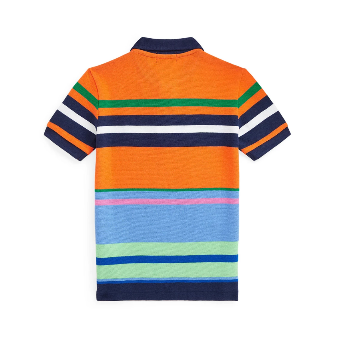 Ralph Lauren Big Boys Striped Cotton Mesh Polo Shirt