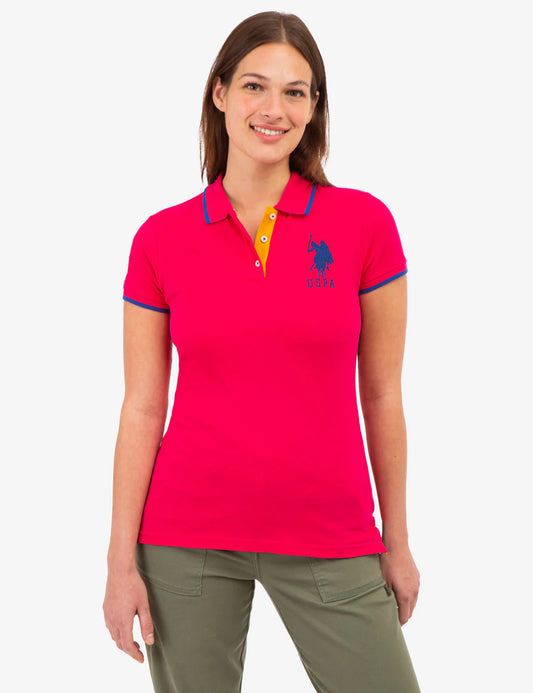 US Polo Assn Solid Triple Crown Polo Shirt