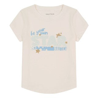 Náutica-Camiseta de lentejuelas para niñas "Sé tu propia estrella”